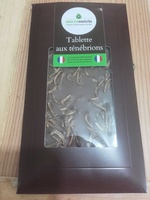 Tablette de chocolat aux ténébrions