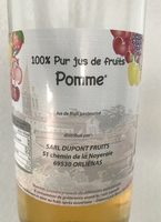 100% Pur Jus de fruits Pomme
