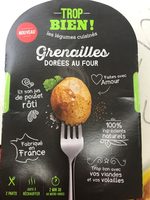 Grenailles dorées au four