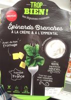 Epinard branches à la crème et à l'emmental