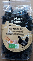 Mafaldine bio aux oeufs et encre de seiche