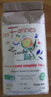 Farine de blé semi complète T80 bio