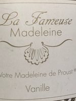 Coffret De Madeleines à La Vanille