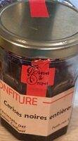 Confiture de cerises noires entières