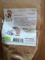 Cacao cru bio