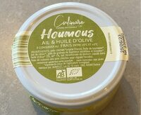 Houmous ail & huile d'olive
