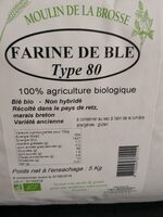 Farine de blé type 80
