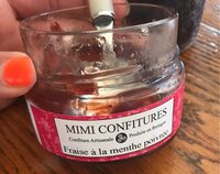 Mimi confitures Fraise à la menthe poivrée