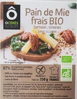 Pain des druides sans gluten