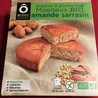 Moelleux bio amande sarrasin