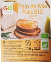 Pain de mie bio Brioché