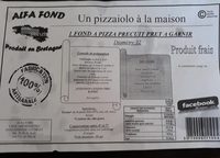 Fond de Pizza 32 cm