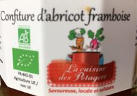 Confiture d'abricot framboise