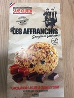 Cookies chocolat noir et eclats de caramel d'Isigny