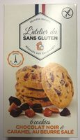 Cookies chocolat noir & caramel au beurre salé