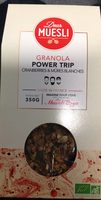 Granola Power Trip : Cranberries & Mûres Blanches