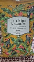 La chips de Matthieu, au curry de l'île de la réunion
