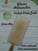 Glaces artisanales sorbet plein fruit