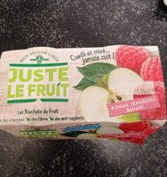 Juste le fruit pomme framboise banane