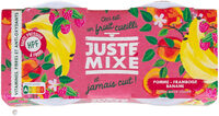 Mixé de fruit pomme framboise x2
