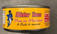 Thon en morceau huile tournesol