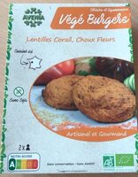 Burger végétal Lentilles Corail