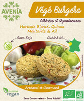 Burgers végétaux Haricots blancs