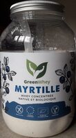 Whey concentrée myrtille
