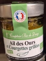 Ail des ours et courgettes grillées