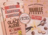 Glace Végetale Vanille & Perles de Biscuit