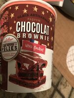Glace artisanale parfum Chocolat Brownie