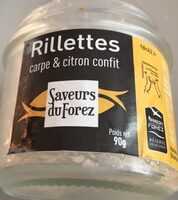 Rillettes carpe & citron confit
