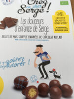 Billes De Mais Souffle Enrobees Choc Lait