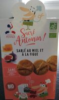 Sablé au miel et à la figue