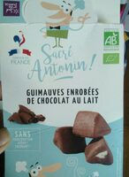 Guimauve enrobées chocolat au lait