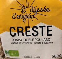Creste à Base De Blé Poulard L'odysée D'engrain 500 G