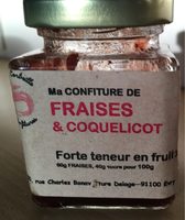 Ma confiture de fraises & coquelicot
