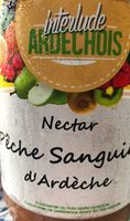 Nectar peche sanguine d'ardeche