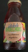Jus pomme myrtille
