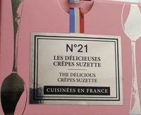 Les délicieuses crêpes suzette
