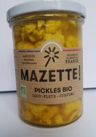 Pickles de chou-fleur curcuma