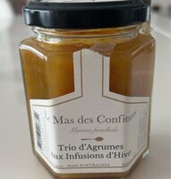 Confiture Trio d’agrumes aux infusions d’hiver