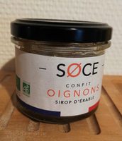 Confit oignons sirop d'érable