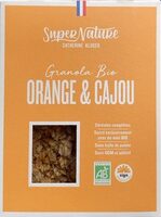 Granola Bio Orange & Noix de cajou