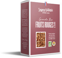 Granola bio fruits rouges et cajou