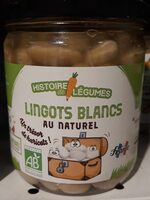 Lingots blancs au naturel