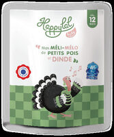 Mon méli-mélo de petits pois et dinde