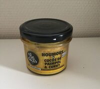 Houmous aux cocos de paimpol & curry