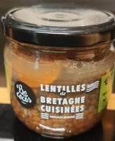 Lentilles de Bretagne cuisinées