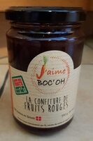 La confiture de fruits rouges